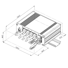 Teltonika TSW200, drawing