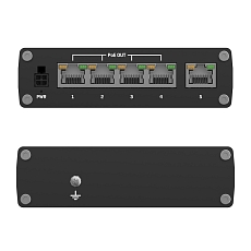 Przełącznik Teltonika TSW100, widok z boku