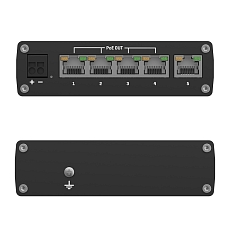 Teltonika TSW101 PoE Switch, boční strana