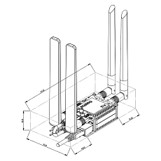 Teltonika Calyx 5G Embedded Cellular Raspberry Pi HAT+
