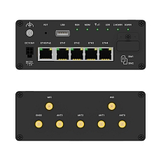 Průmyslový 5G router Robustel R5030, porty
