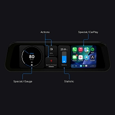 S3XY Dash displej pro Teslu Y Juniper 2026/4+