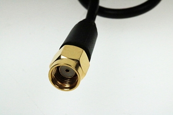 Magnet Mount Antenna Base, SMA-RP(pin m) on base, SMA-RP(pin f) on cable, RG174/3m