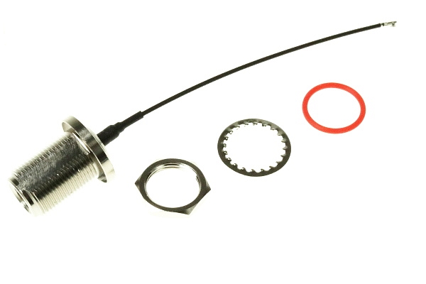 VF kabelová redukce U.FL(f)-N(f), LP-088, 10cm