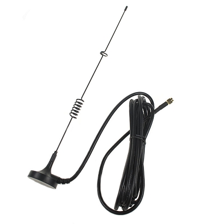 Anténa LTE magnetická G024L, 5 dBi, SMA(m), RG58/3m