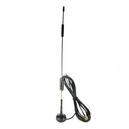 Anténa LTE magnetická G124, 6 dBi, SMA(m), RG174/3m