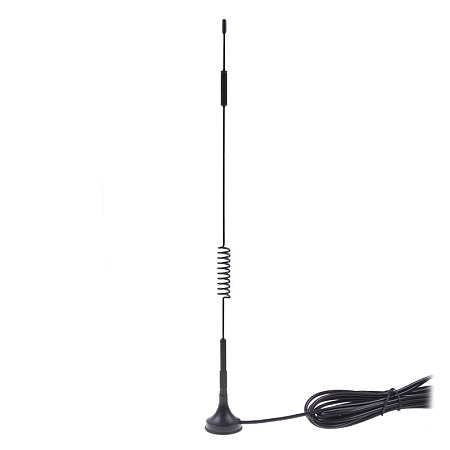 Anténa LTE magnetická 124, 6 dBi, MCX(m)90°, RG174/3m