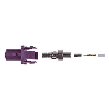 FAKRA(m) bulhead CLIP, 1.13-1.37 D