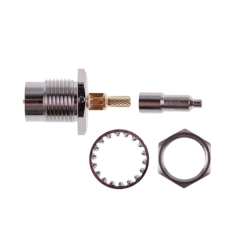 FME Plug Bulkhead Crimp TGN