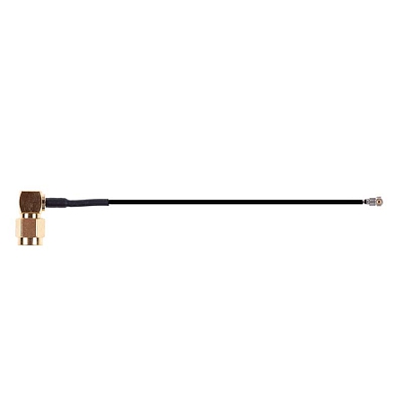 VF kabelová redukce U.FL088-SMA(m)úhlový, 10 cm