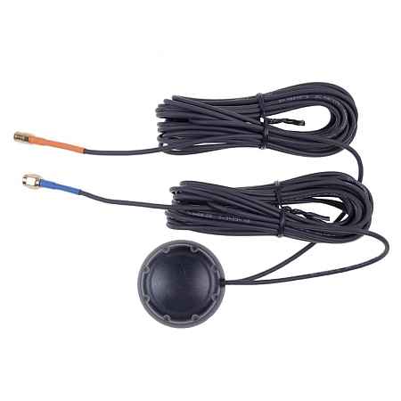 Anténa GSM/GPS samolepicí R30, SMB(f)/SMA(m), 2x koax pro kolová vozidla SC-174/5m