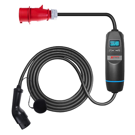 SECTRON Portable charger for electric car 16A, 400V, CEE 5pin - Type 2, lenght 5m