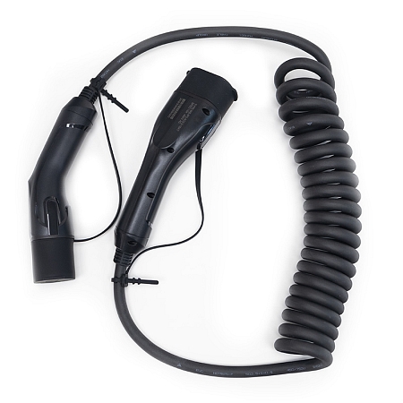 Charging cable - Type 2 / Type 2, 3x16A, 400V, 5m/3m, spiral