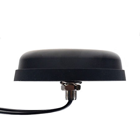 Antenna LTE/GNSS Screw Mount R47H, 2x SMA(m), 2x 0.3m RG174