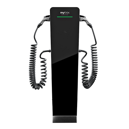 MyBox POST 2x22kW - 2 kroucené kabely Typ 2, 4m