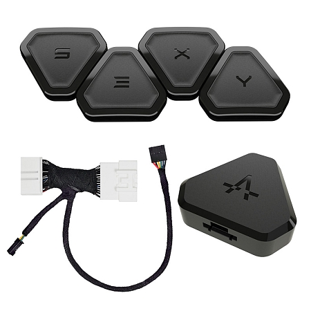S3XY Buttons Gen2, 4 buttons, Commander, cable Model 3/Y 2019-2024