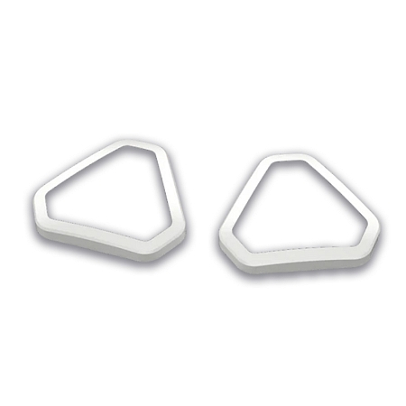 S3XY Buttons white bezels 2 pcs