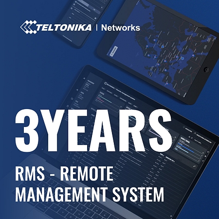 Teltonika Remote Management System, předplatné na 3 let