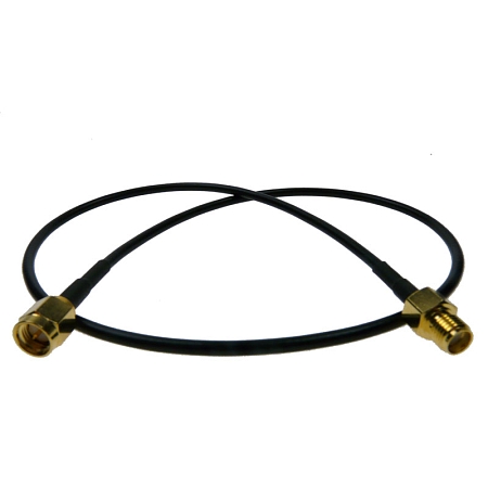 VF kabelová redukce SMA(m)/SMA(f), RG174, 1 m