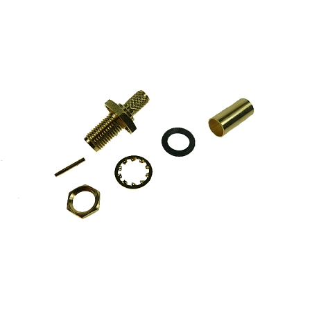 SMA(f) BULKHEAD FOR RG58